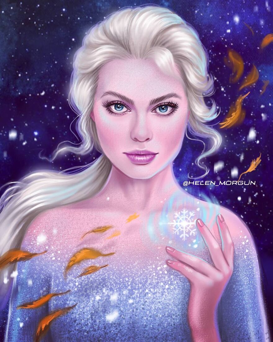 Margot Robbie As Elsa