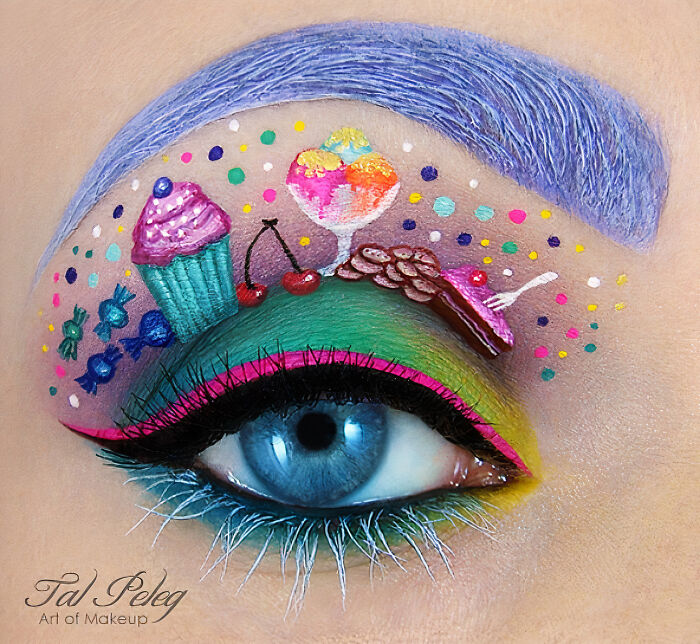 Makeup Artist Uses Her Eyes As A Canvas Creating Stunning Art
