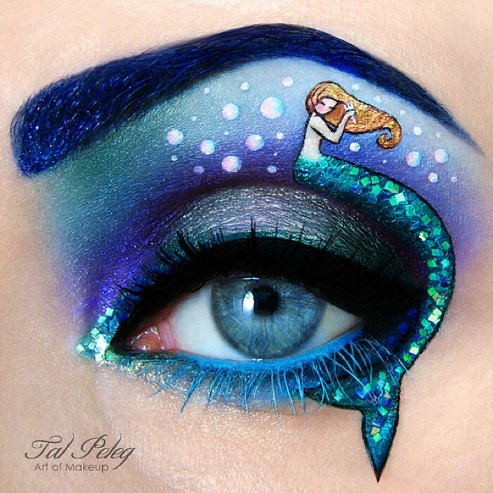 Makeup Artist Uses Her Eyes As A Canvas Creating Stunning Art