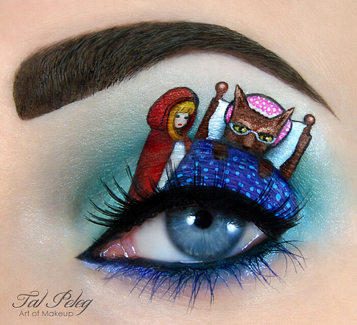 Makeup Artist Uses Her Eyes As A Canvas Creating Stunning Art
