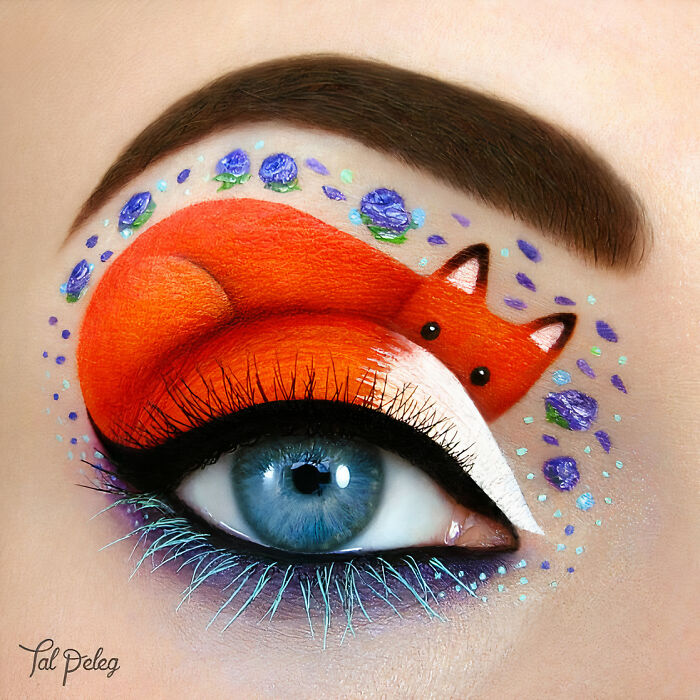 Makeup Artist Uses Her Eyes As A Canvas Creating Stunning Art