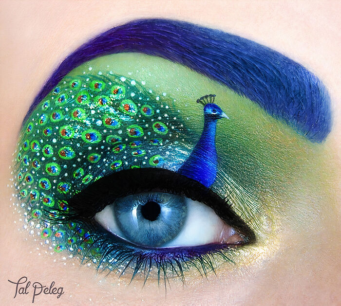 Makeup Artist Uses Her Eyes As A Canvas Creating Stunning Art