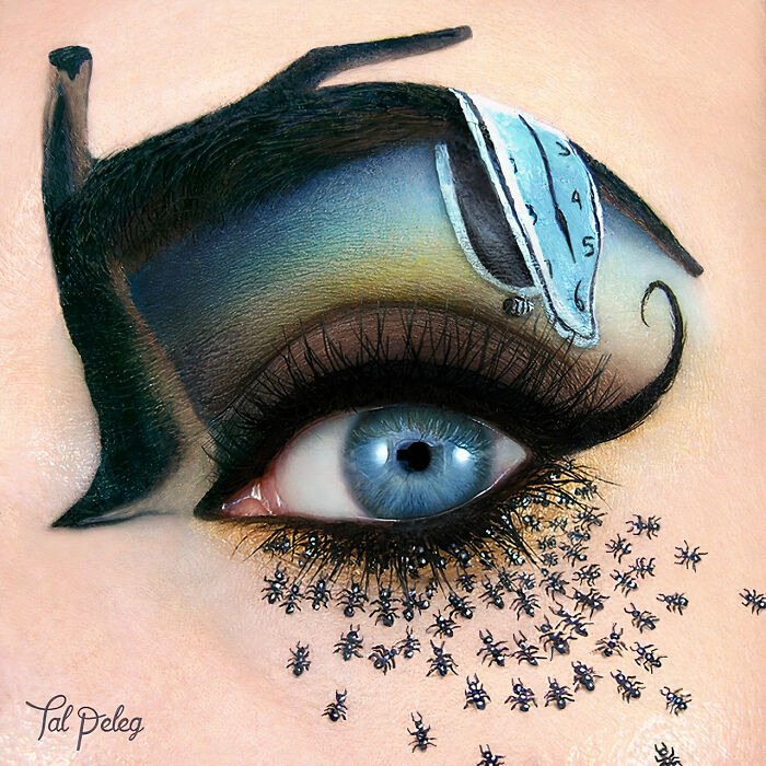 Makeup Artist Uses Her Eyes As A Canvas Creating Stunning Art