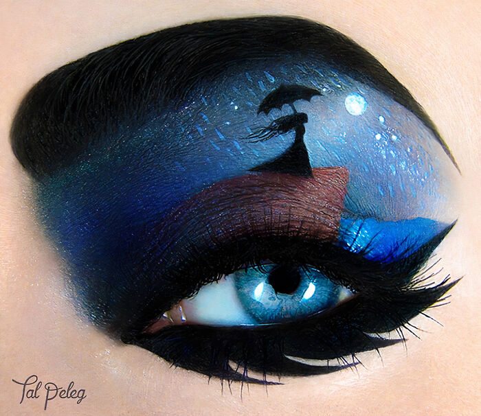 Makeup Artist Uses Her Eyes As A Canvas Creating Stunning Art
