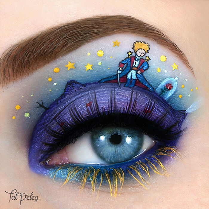 Makeup Artist Uses Her Eyes As A Canvas Creating Stunning Art