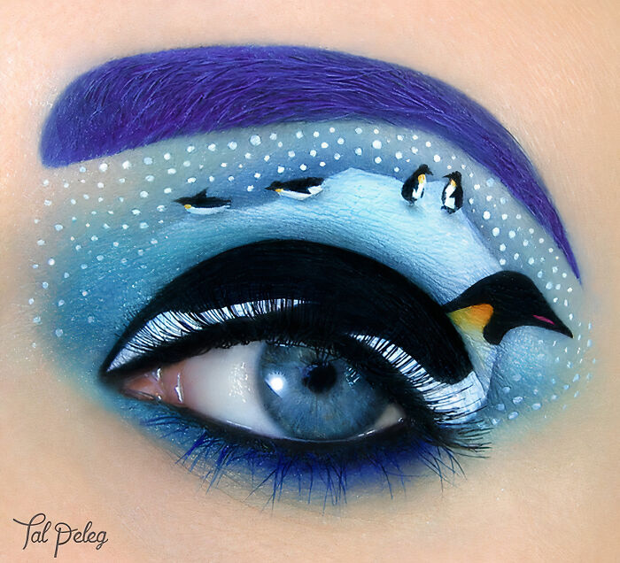 Makeup Artist Uses Her Eyes As A Canvas Creating Stunning Art