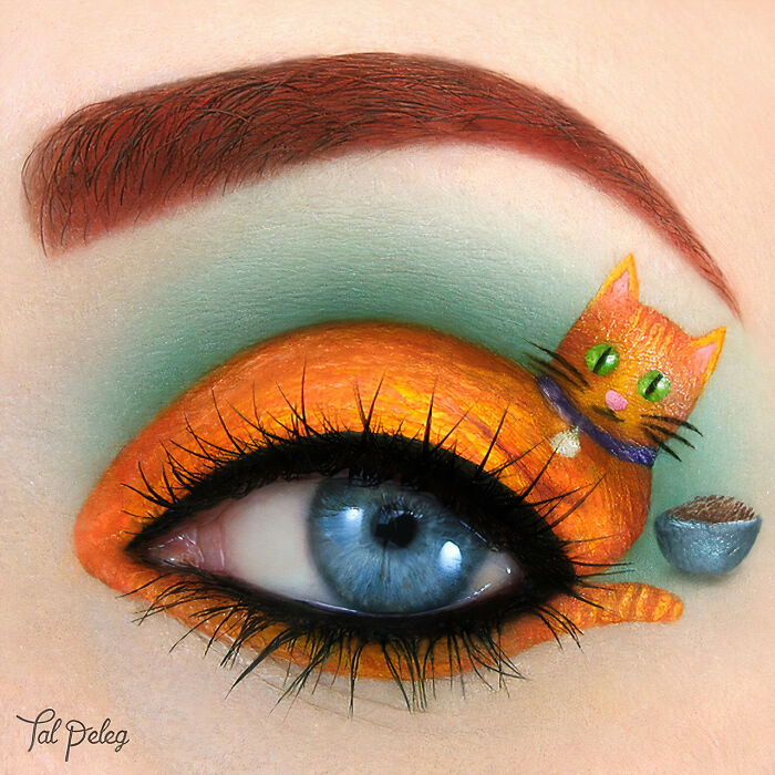 Makeup Artist Uses Her Eyes As A Canvas Creating Stunning Art