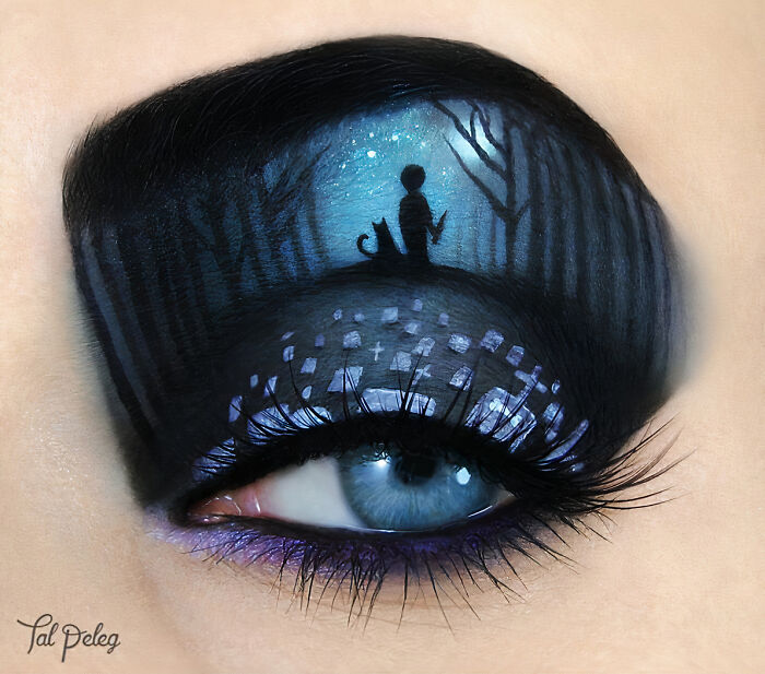 Makeup Artist Uses Her Eyes As A Canvas Creating Stunning Art