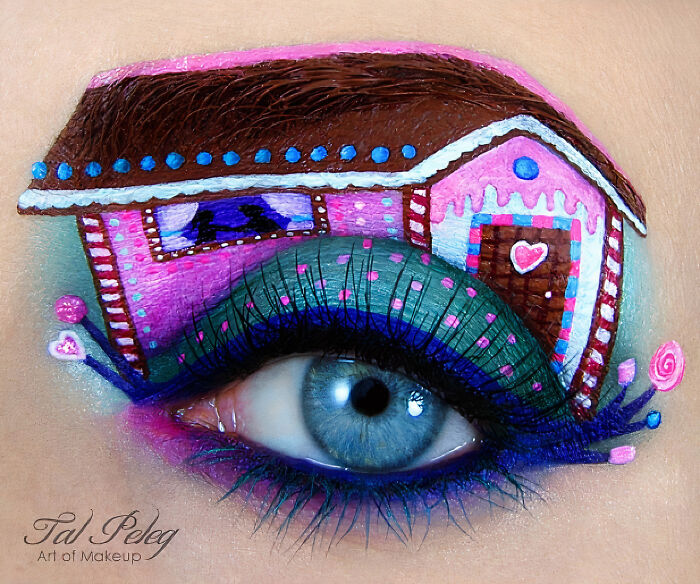 Makeup Artist Uses Her Eyes As A Canvas Creating Stunning Art