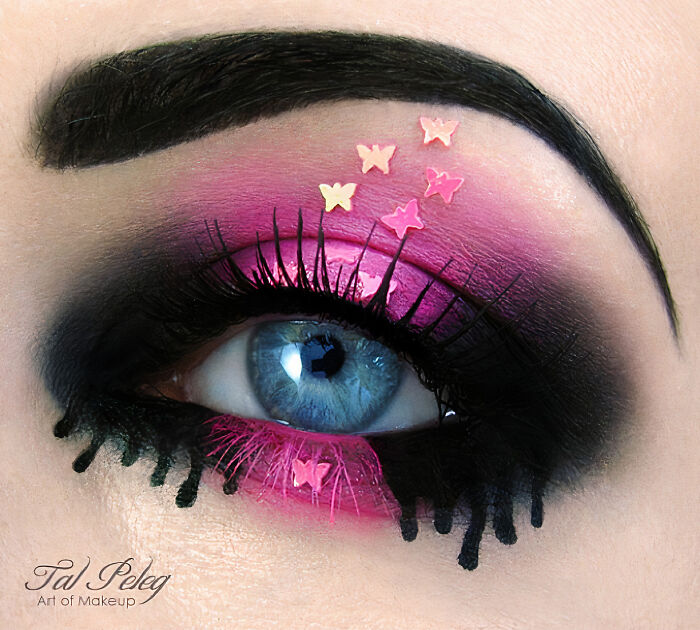 Makeup Artist Uses Her Eyes As A Canvas Creating Stunning Art
