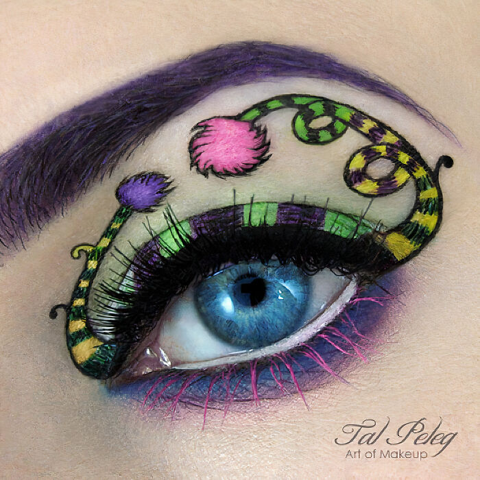 Makeup Artist Uses Her Eyes As A Canvas Creating Stunning Art