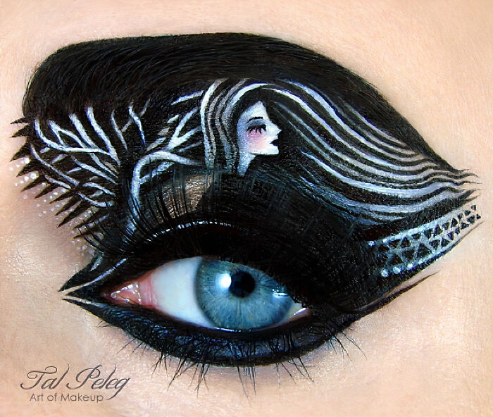 Makeup Artist Uses Her Eyes As A Canvas Creating Stunning Art