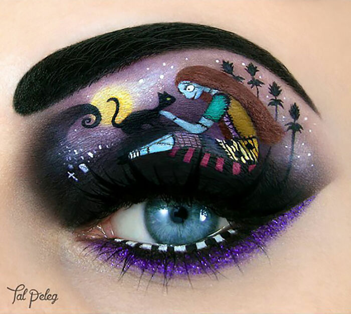 Makeup Artist Uses Her Eyes As A Canvas Creating Stunning Art