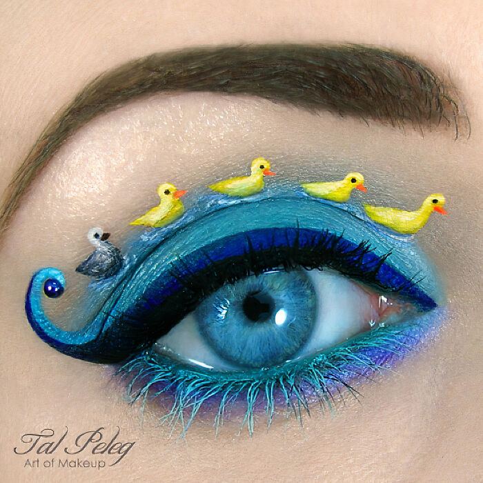 Makeup Artist Uses Her Eyes As A Canvas Creating Stunning Art