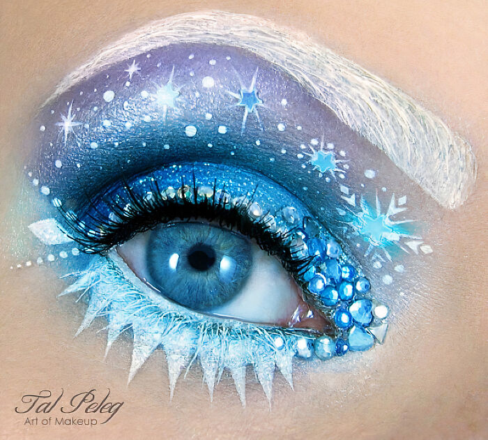 Makeup Artist Uses Her Eyes As A Canvas Creating Stunning Art