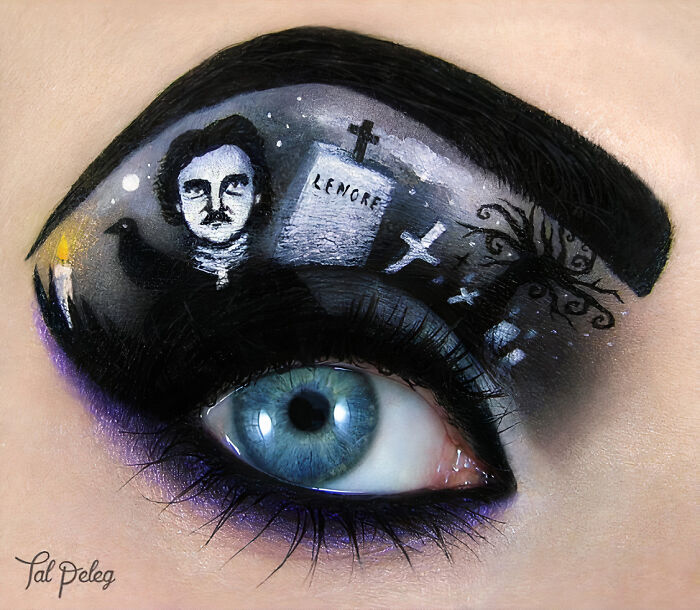 Makeup Artist Uses Her Eyes As A Canvas Creating Stunning Art