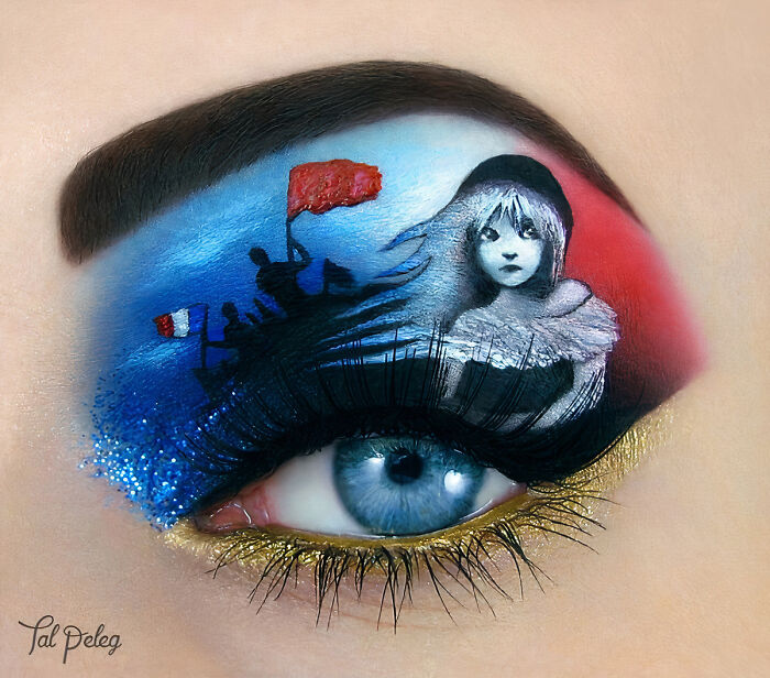 Makeup Artist Uses Her Eyes As A Canvas Creating Stunning Art