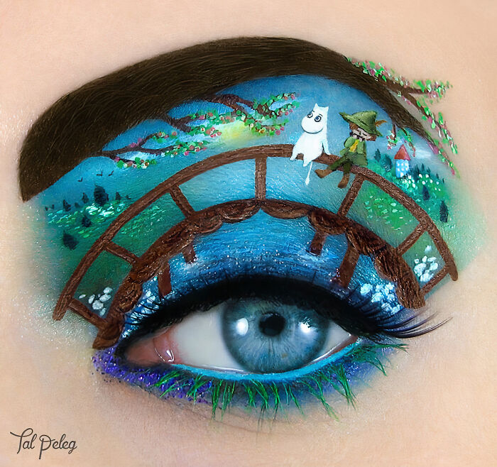 Makeup Artist Uses Her Eyes As A Canvas Creating Stunning Art