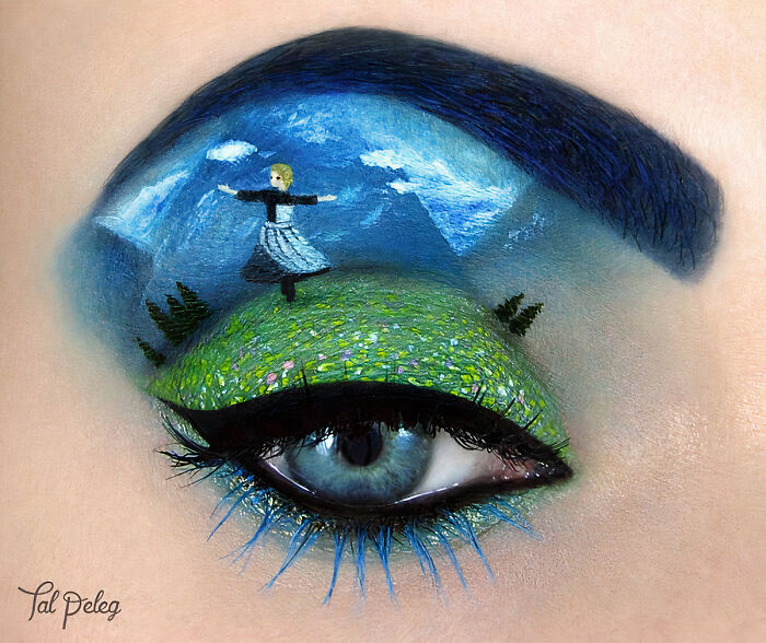 Makeup Artist Uses Her Eyes As A Canvas Creating Stunning Art