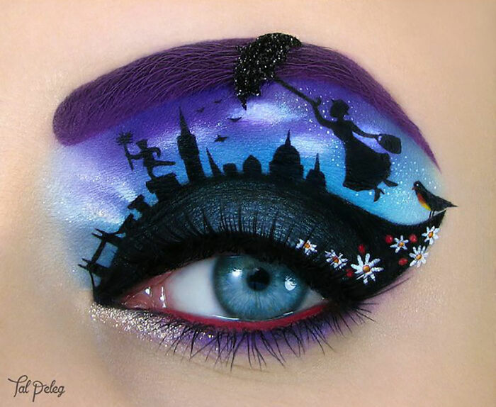 Makeup Artist Uses Her Eyes As A Canvas Creating Stunning Art