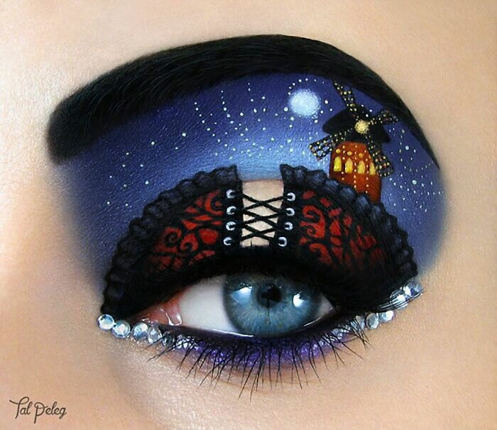 Makeup Artist Uses Her Eyes As A Canvas Creating Stunning Art
