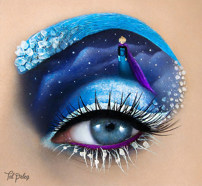 Makeup Artist Uses Her Eyes As A Canvas Creating Stunning Art