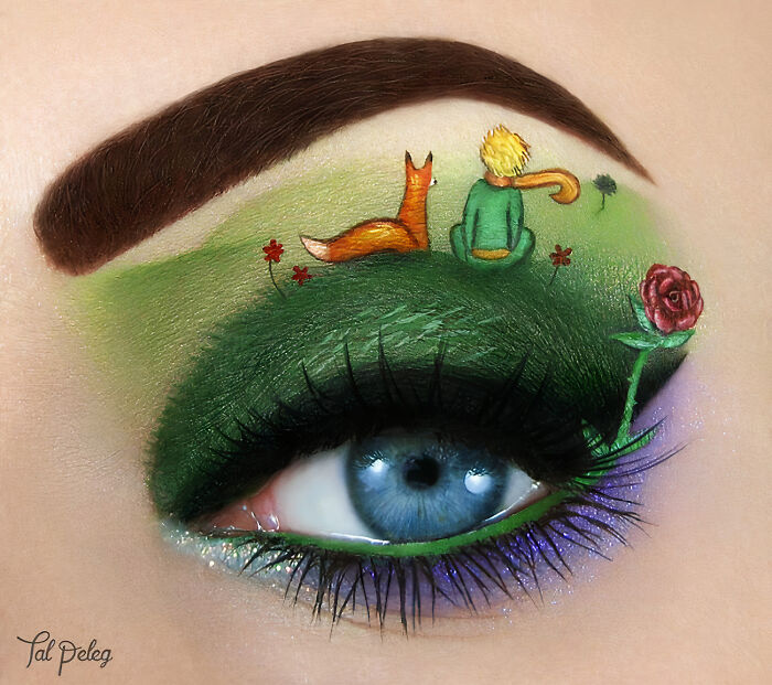 Makeup Artist Uses Her Eyes As A Canvas Creating Stunning Art
