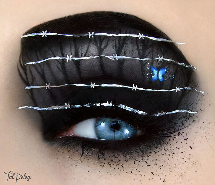 Makeup Artist Uses Her Eyes As A Canvas Creating Stunning Art