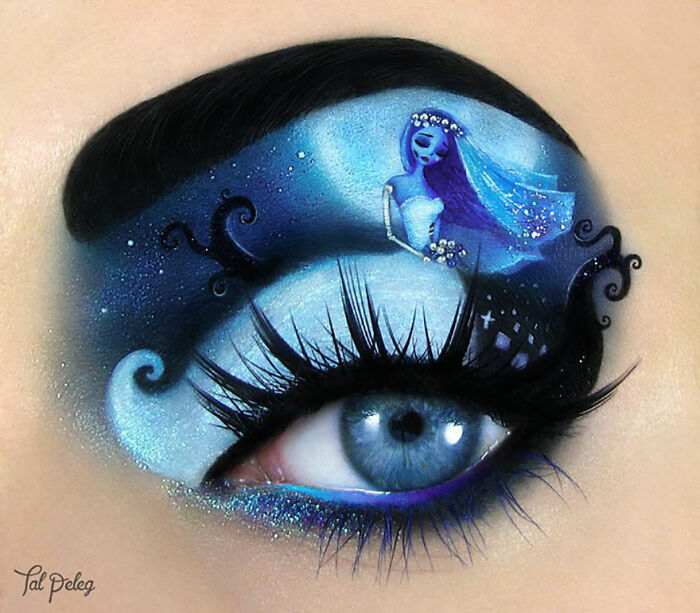 Makeup Artist Uses Her Eyes As A Canvas Creating Stunning Art