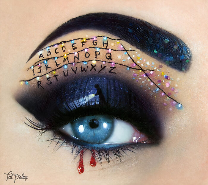 Makeup Artist Uses Her Eyes As A Canvas Creating Stunning Art