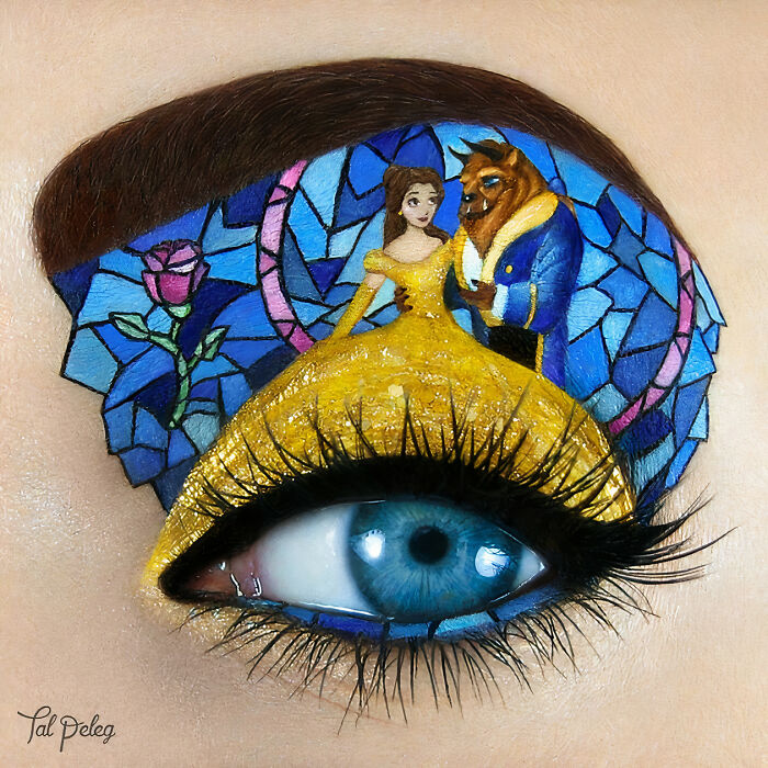 Makeup Artist Uses Her Eyes As A Canvas Creating Stunning Art