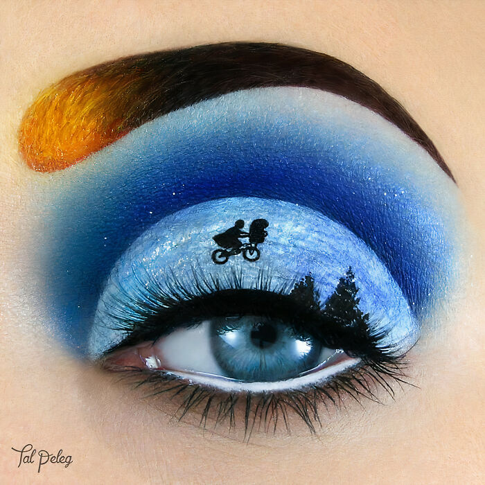 Makeup Artist Uses Her Eyes As A Canvas Creating Stunning Art