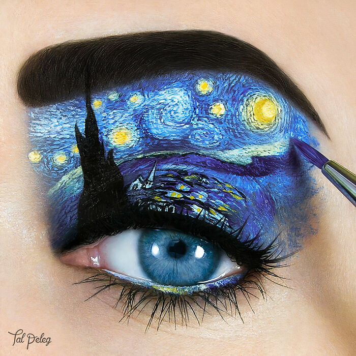 Makeup Artist Uses Her Eyes As A Canvas Creating Stunning Art