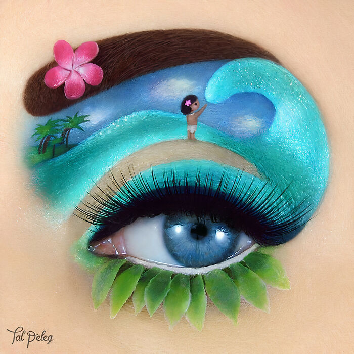 Makeup Artist Uses Her Eyes As A Canvas Creating Stunning Art