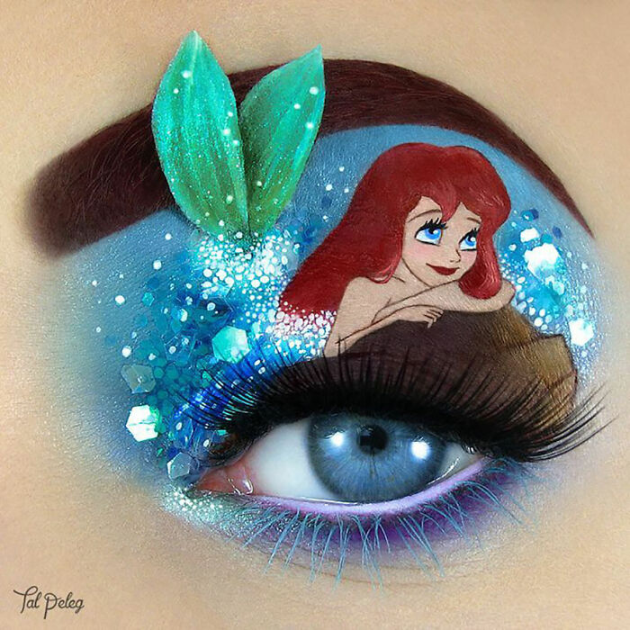 Makeup Artist Uses Her Eyes As A Canvas Creating Stunning Art