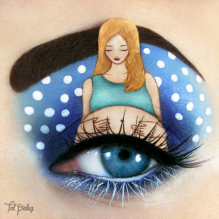 Makeup Artist Uses Her Eyes As A Canvas Creating Stunning Art