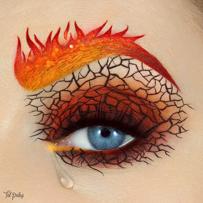 Makeup Artist Uses Her Eyes As A Canvas Creating Stunning Art
