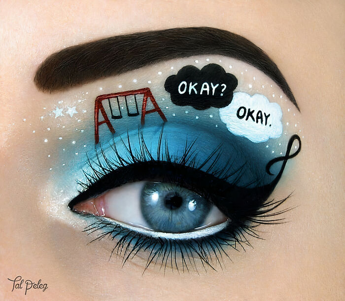 Makeup Artist Uses Her Eyes As A Canvas Creating Stunning Art