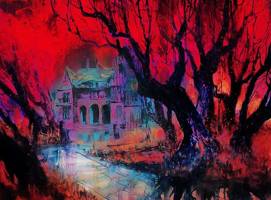 My Watercolors Show The Beauty Of Abandoned Places