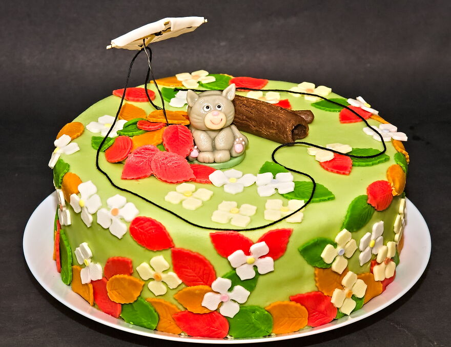 2020, The Marzipan Cat In The Autumn