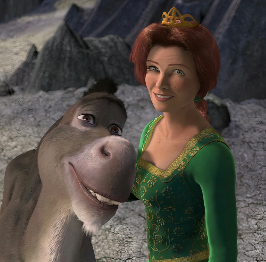 This Artist's Drawings Of Cartoon Princesses And Their Pets Look Like They're Glowing (7 Pics)