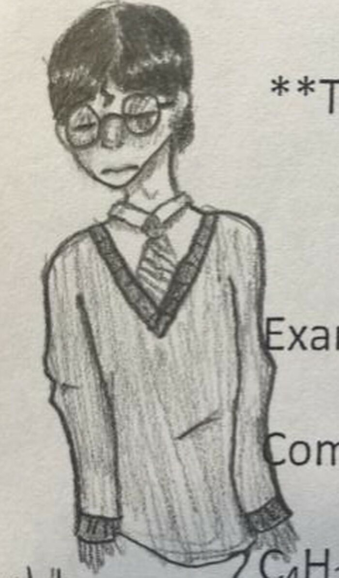 A Random Boy I Was Drawing That Turned Into Harry Potter