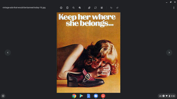 Keep Her Where She Belongs...