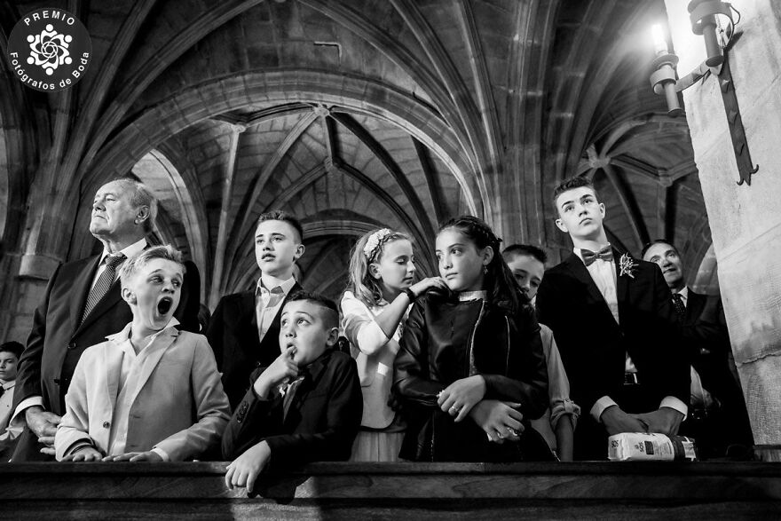 Kids Can Get Bored In This Funny And Superb Picture By Miguel Bolaños