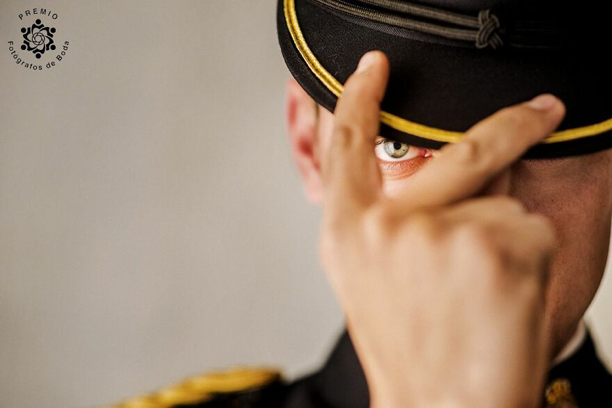 The Groom Is Ready In This Picture By Angel Blanco