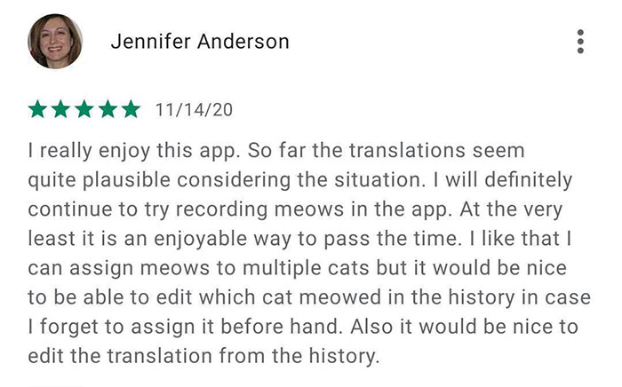 This App Translates Cats' Meows Into Words We Can Understand This App Translates Cats' Meows Into Words We Can Understand