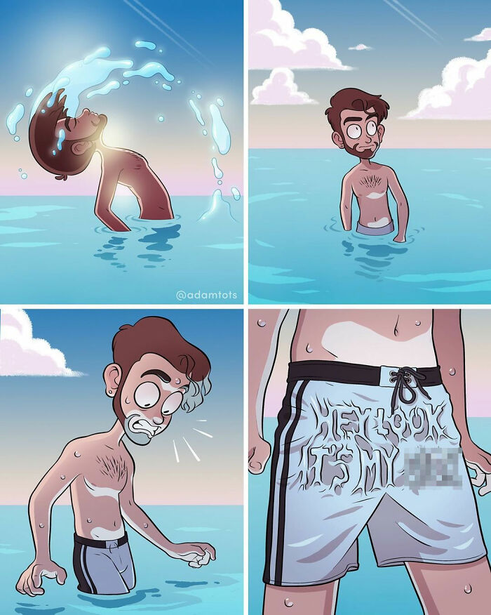 Funny Comics That Reveal Everyday Life With A Touch Of Humor By Adam Ellis
