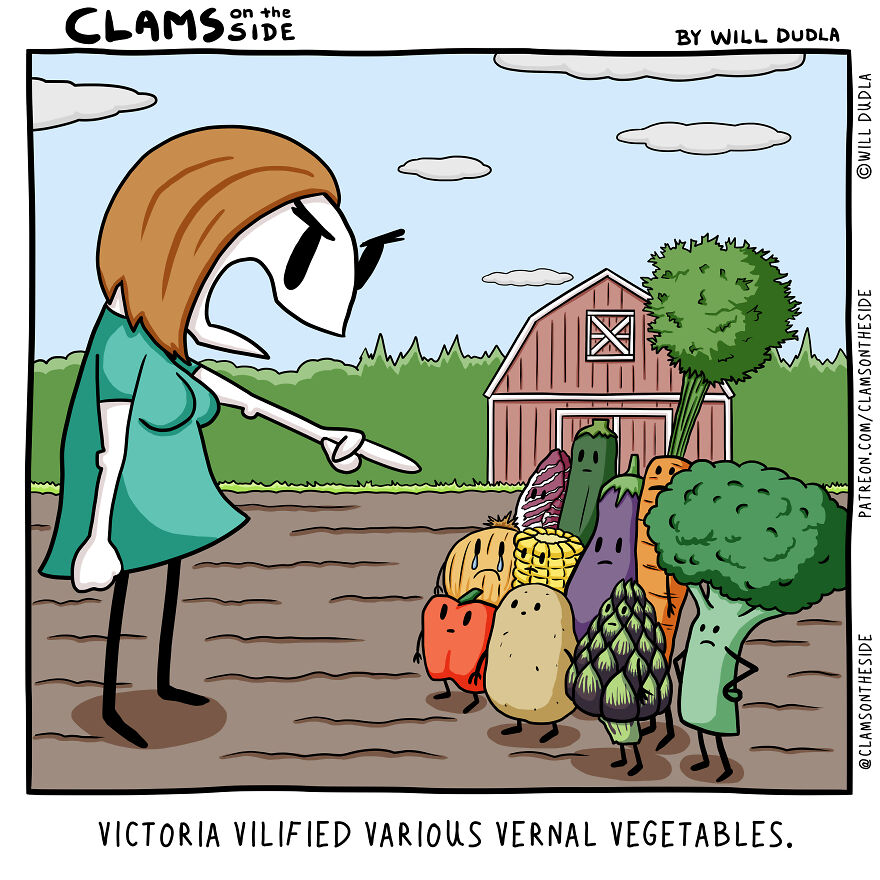 Alphabetically-Alliterate-Comics-Clams-On-The-Side-Will-Dudla