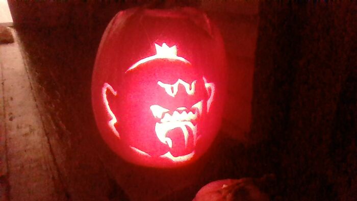 I Had A Boo Template, And I Gave It A Crown To Make It King Boo.