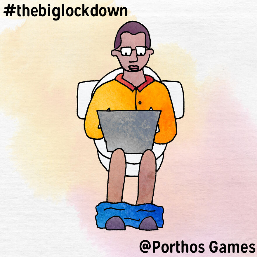 It Wasn't Always Easy To Find Somewhere Quiet To Work From Home. We Had To Get Creative!